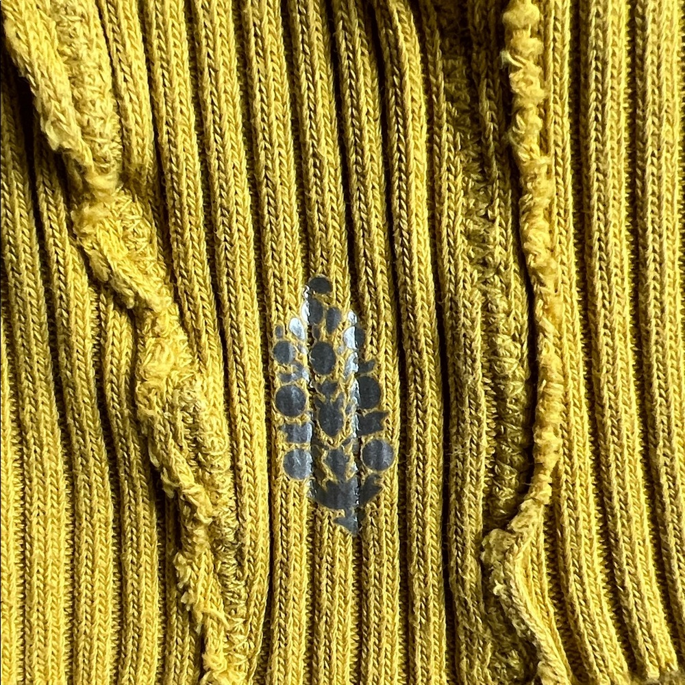 FP Movement by Free People Yellow Cowl Neck Sweater - Picture 7 of 12